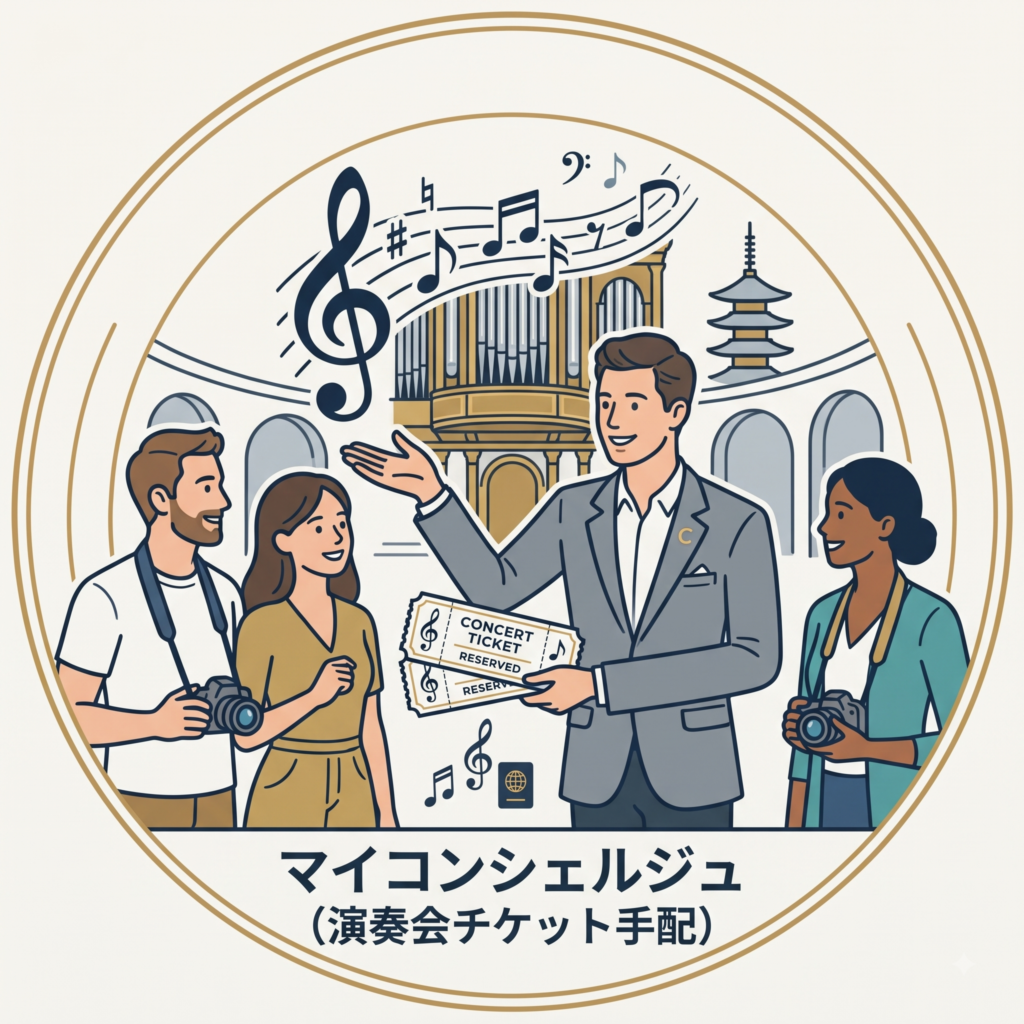 マイコンシェルジュ（チケットの手配）